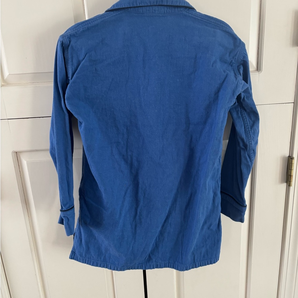 JCrew Collection Blue Button-Up Jacket - Picture 5 of 5